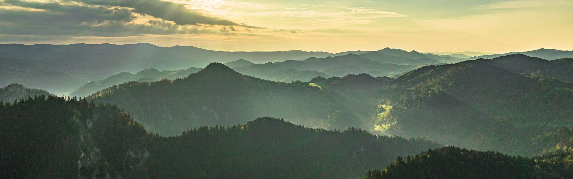 Widok na Pieniny