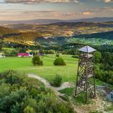 Bild: Aussichtsturm auf dem Jaworz Kretówka