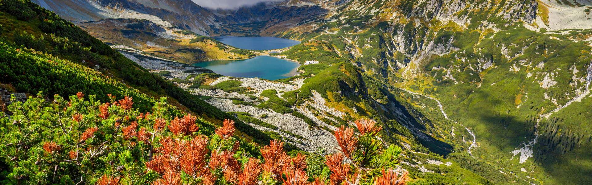 Tatra, ein Ausblick auf das Fünfseetal