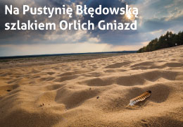 Na Pustynię Błędowską szlakiem Orlich Gniazd